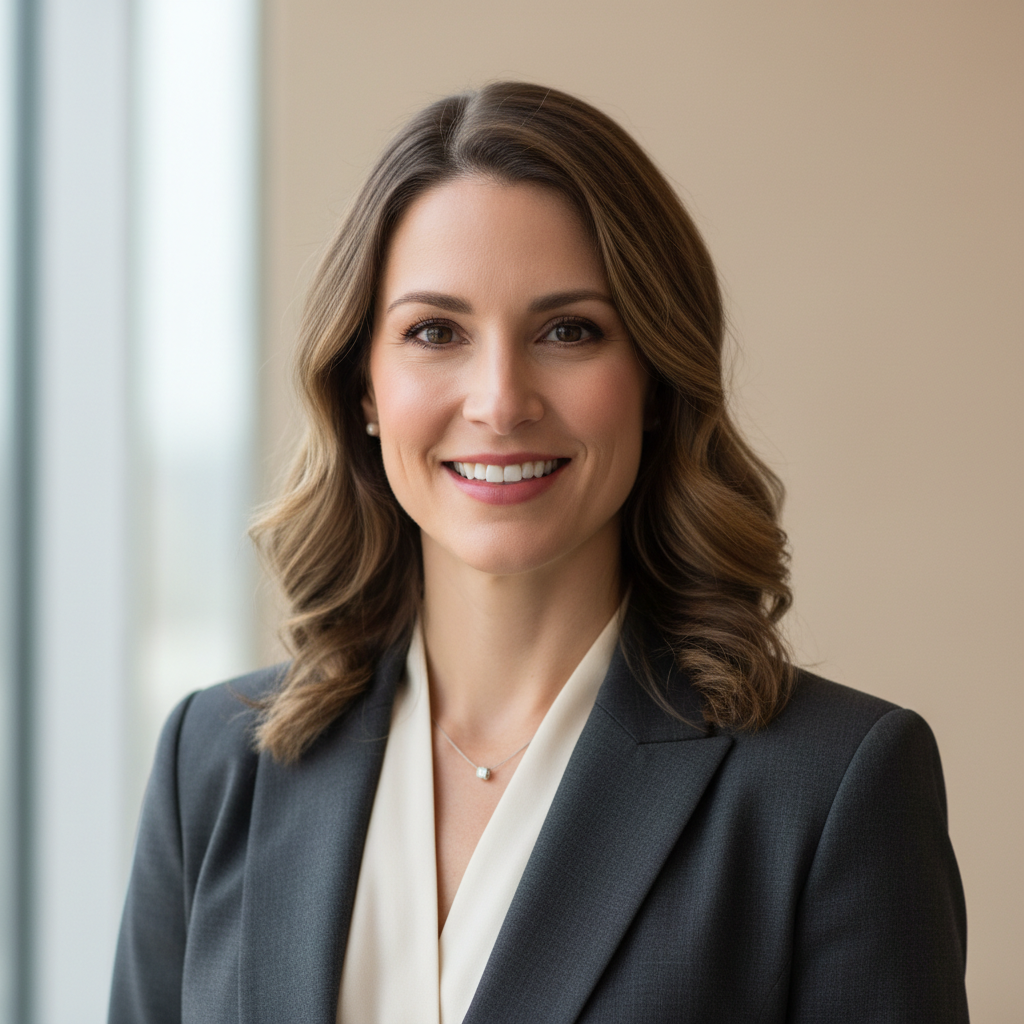Professional headshot of Sarah Johnson, Campaign Manager for Congressional District 7