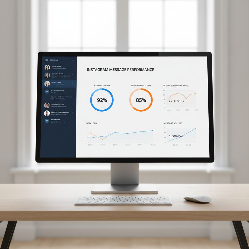 Political campaign manager reviewing SMS analytics dashboard showing voter engagement metrics and message delivery statistics